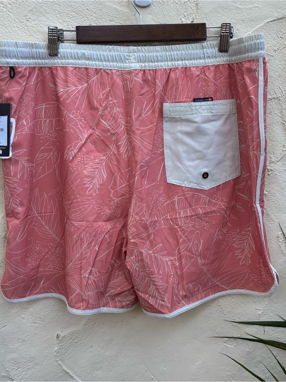 Quicksilver Men's Coral Floral Swim Trunks - Picture 7 of 12